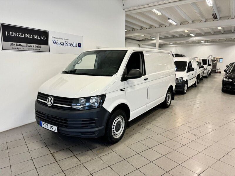 Vit Begagnad 2018 VW T6 Van | 199 900 kr (Lite dyr) - Bild 1/4