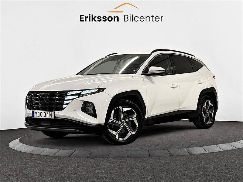 Vit Begagnad 2021 Hyundai Tucson Advanced SUV | 269 900 kr (Marknadspris) - Bild 1/4