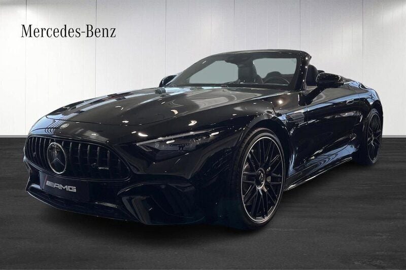Svart (black) Ny 2024 Mercedes SL63 AMG Cab | 2 082 350 kr (Marknadspris) - Bild 1/4