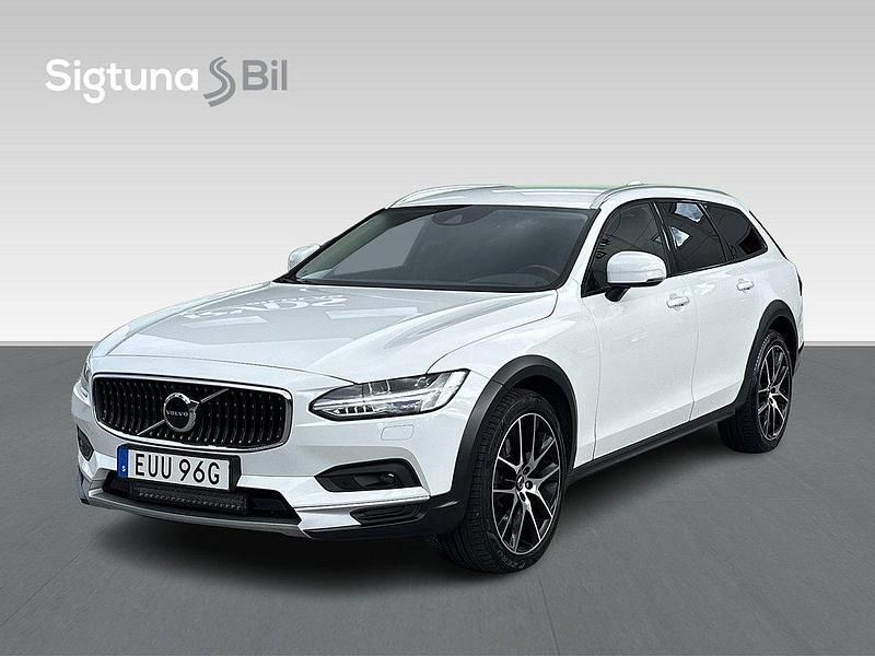 Vit Begagnad 2021 Volvo V90 CC Kombi | 354 900 kr (Marknadspris) - Bild 1/3