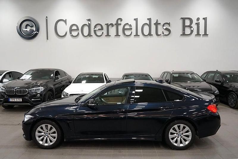 Svart Begagnad 2014 BMW 420 M Sport Sportkupé | 179 900 kr (Marknadspris) - Bild 1/4