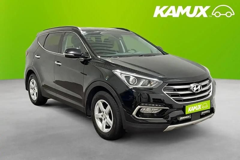 Svart Begagnad 2015 Hyundai Santa Fe Premium SUV | 164 900 kr (Marknadspris) - Bild 1/4