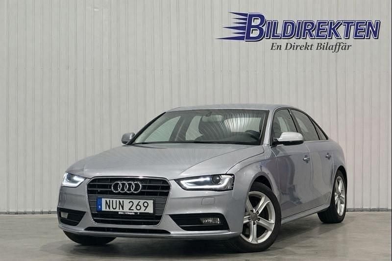 Silver Begagnad 2015 Audi A4 Comfort Sedan | 129 900 kr (Superpris) - Bild 1/4