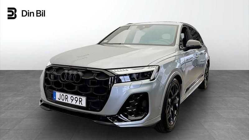 Silver Begagnad 2024 Audi Q7 S-Line SUV | 1 079 000 kr - Bild 1/4