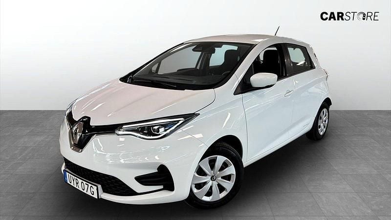 Vit Begagnad 2022 Renault Zoe Halvkombi | 149 900 kr (Marknadspris) - Bild 1/4