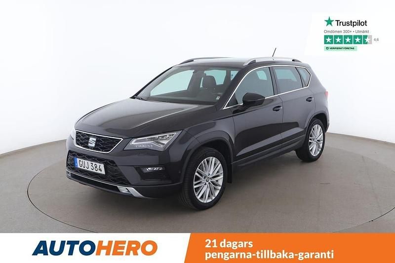 Svart Begagnad 2017 Seat Ateca 4Drive SUV | 200 000 kr (Marknadspris) - Bild 1/4