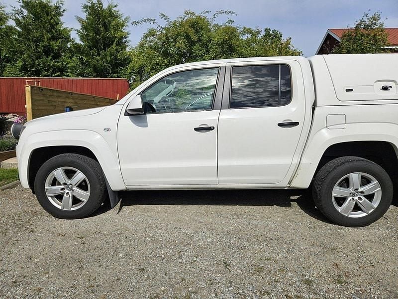Vit Begagnad 2014 VW Amarok Canyon Pickup | 160 000 kr (Bra pris) - Bild 1/4