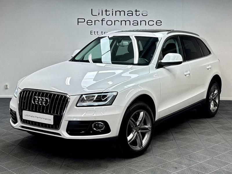 Vit Begagnad 2014 Audi Q5 SUV | 179 000 kr (Marknadspris) - Bild 1/4