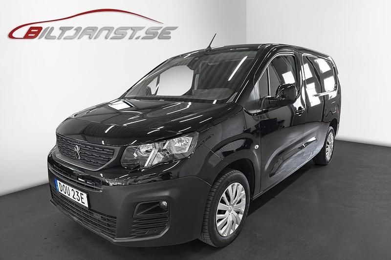 Svart Begagnad 2021 Peugeot Partner Van | 248 750 kr - Bild 1/4