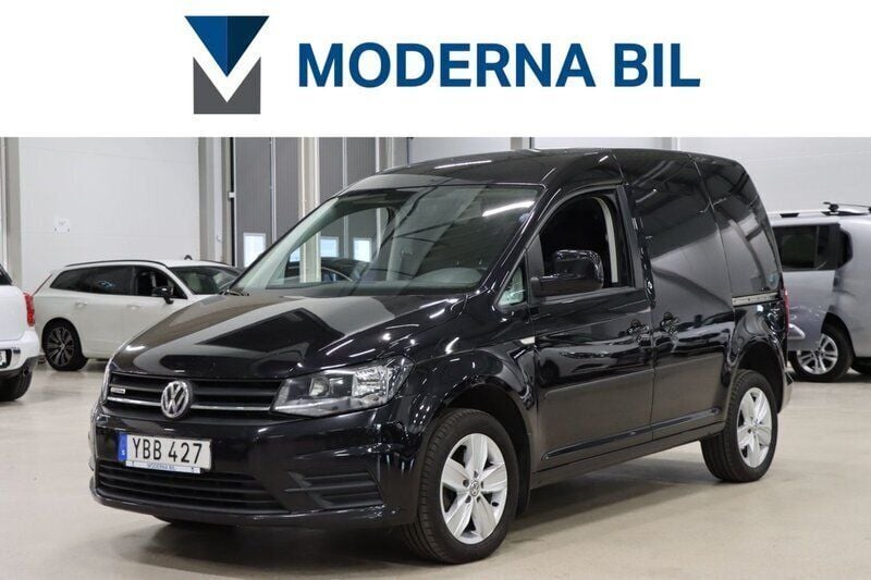 Svart Begagnad 2016 VW Caddy Minibuss | 139 900 kr (Bra pris) - Bild 1/3