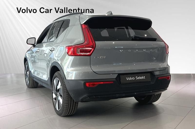 Begagnad Volvo EX40 Single Motor Extended Range 188 kW (256 HK) 2024 Grå SUV