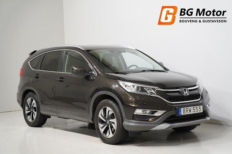 Brun Begagnad 2015 Honda CR-V Executive SUV | 174 800 kr (Marknadspris) - Bild 1/4