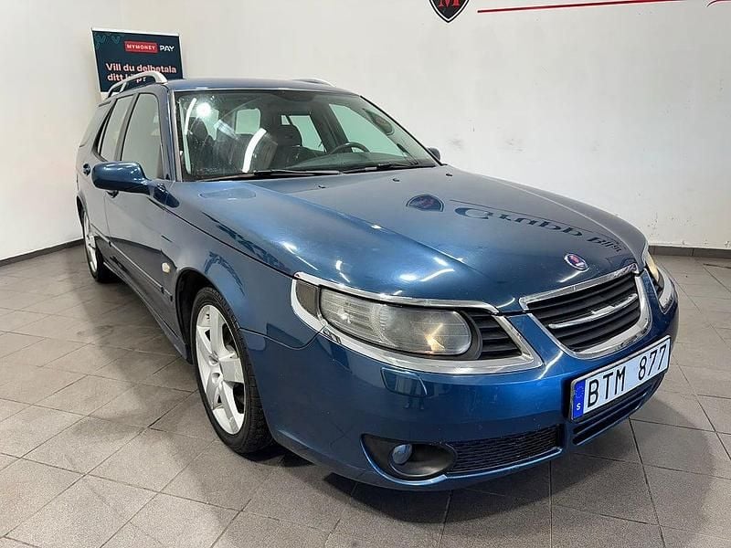 Begagnad Saab 9-5 Vector 185 HK (136 kW) 2008 Blå Kombi