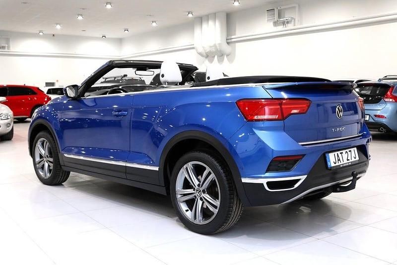 Begagnad VW T-Roc 150 HK (110 kW) 2021 Blå metallic SUV