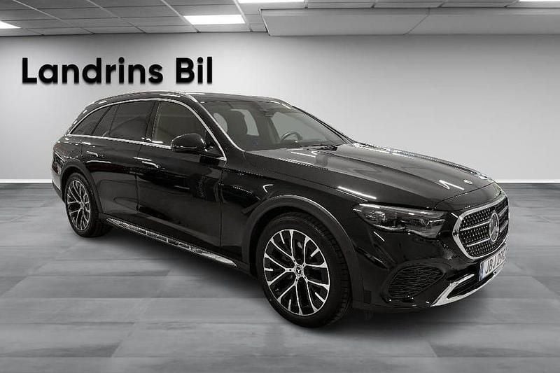 Begagnad Mercedes E220 All-Terrain Avantgarde 197 HK (144 kW) 2025 Svart Kombi
