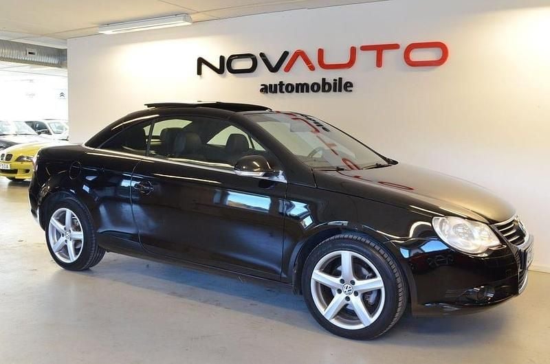 Begagnad VW Eos 150 HK (110 kW) 2008 Svart Cab