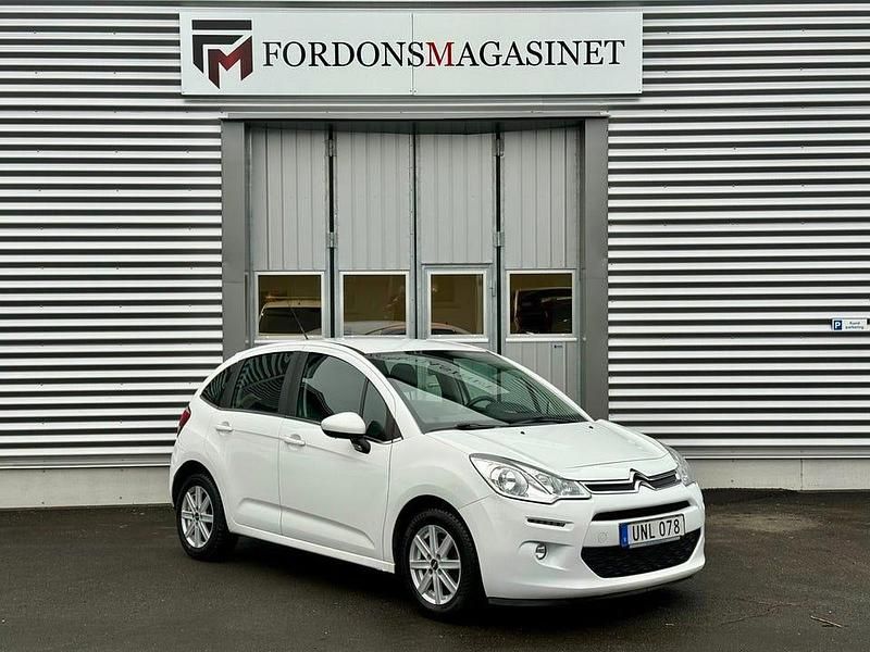 Vit Begagnad 2016 Citroën C3 Halvkombi | 69 800 kr (Dyr) - Bild 1/4