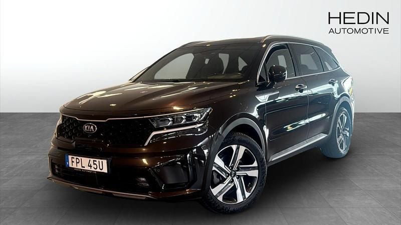 Brun (brown) Begagnad 2021 Kia Sorento Advance SUV | 398 700 kr (Superpris) - Bild 1/4