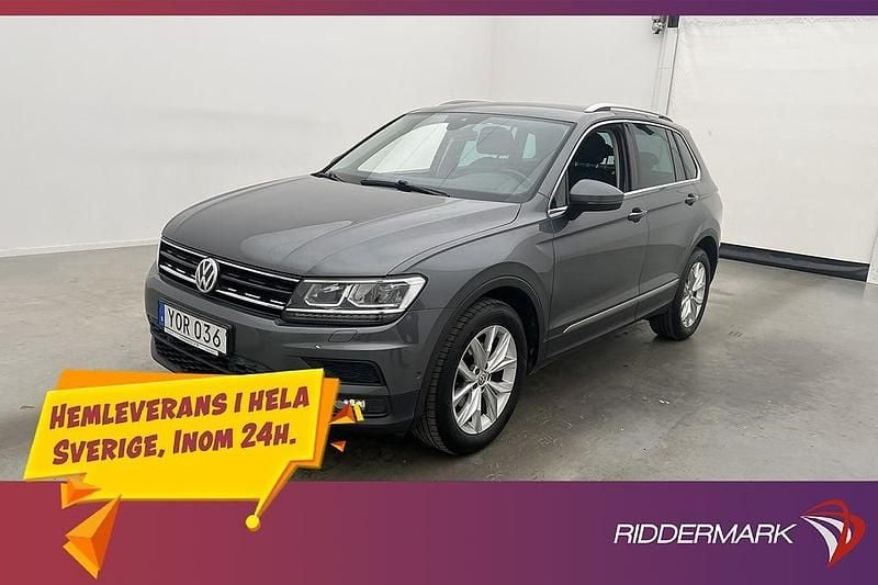 Silver Begagnad 2018 VW Tiguan SUV | 199 800 kr (Marknadspris) - Bild 1/3