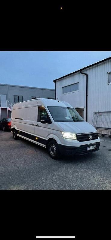 Vit Begagnad 2017 VW Crafter Van | 235 000 kr - Bild 1/4