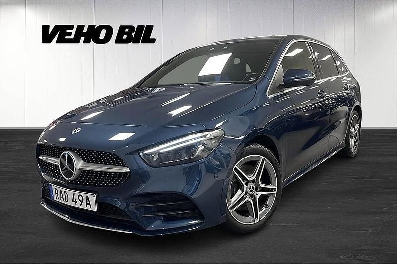 Blå Begagnad 2023 Mercedes B250e Minibuss | 319 000 kr - Bild 1/4