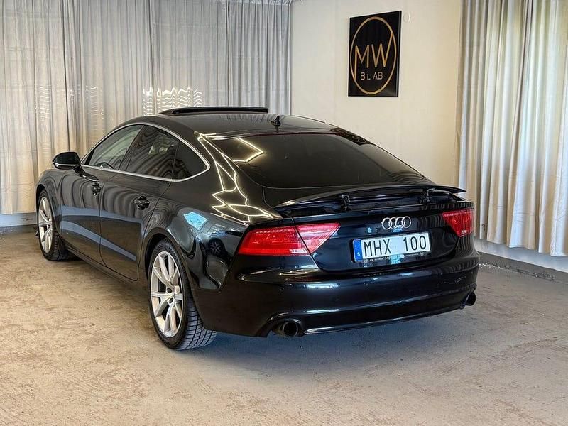 Begagnad Audi A7 Sportback S-Line 204 HK (150 kW) 2012 Svart Halvkombi
