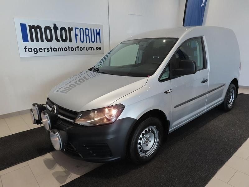 Silver Begagnad 2019 VW Caddy Minibuss | 164 900 kr (Marknadspris) - Bild 1/4