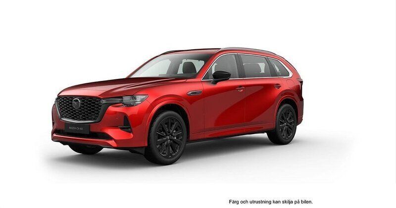 Röd Ny 2024 Mazda CX-80 Homura-Line SUV | 624 900 kr (Superpris) - Bild 1/1