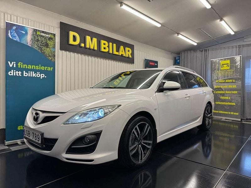 Vit Begagnad 2011 Mazda 6 Kombi | 49 900 kr (Lite dyr) - Bild 1/4