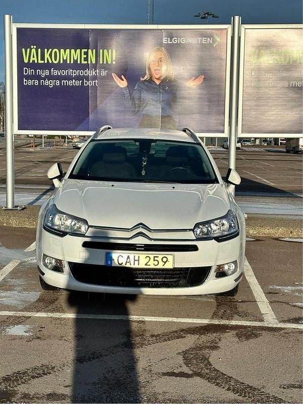 Vit Begagnad 2014 Citroën C5 Kombi | 46 900 kr (Bra pris) - Bild 1/4