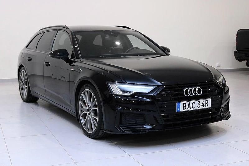 Svart Begagnad 2021 Audi A6 S-Line Kombi | 389 900 kr (Lite dyr) - Bild 1/4