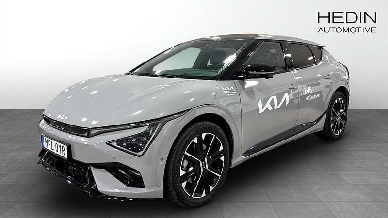Grå (grey) Begagnad 2025 Kia EV6 2 SUV | 579 900 kr - Bild 1/4