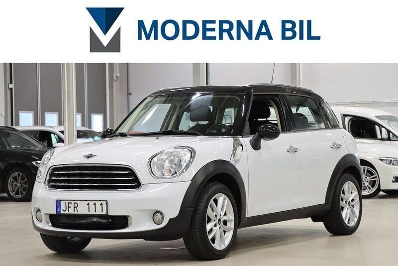 Vit Begagnad 2012 Mini Cooper Countryman SUV | 104 900 kr (Bra pris) - Bild 1/4