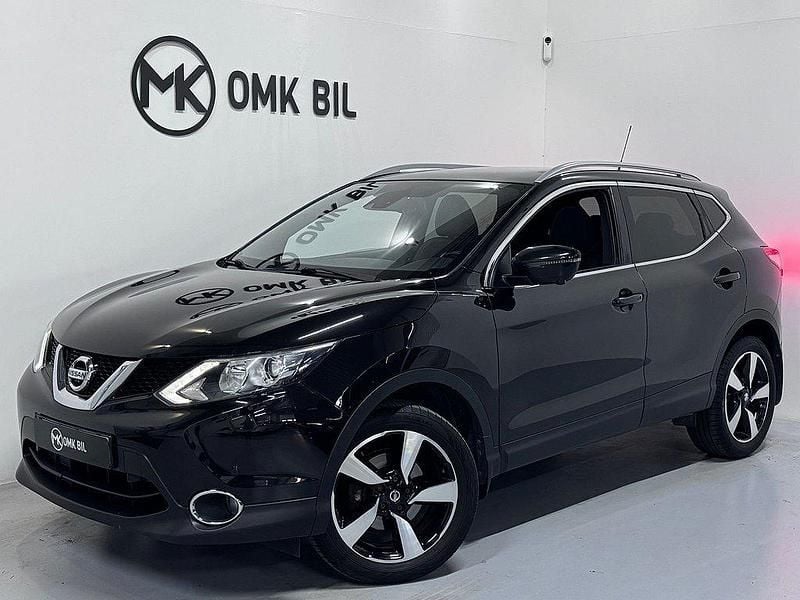 Svart Begagnad 2017 Nissan Qashqai SUV | 104 900 kr (Bra pris) - Bild 1/4