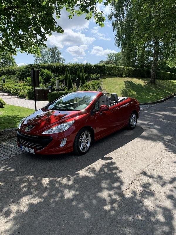 Röd Begagnad 2009 Peugeot 308 CC Cab | 45 000 kr (Superpris) - Bild 1/1