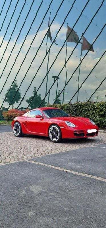 Röd Begagnad 2007 Porsche Cayman Sportkupé | 276 000 kr - Bild 1/4