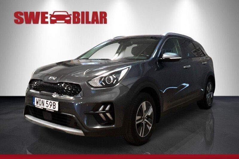 Grå Begagnad 2019 Kia Niro Advance SUV | 189 900 kr (Marknadspris) - Bild 1/4