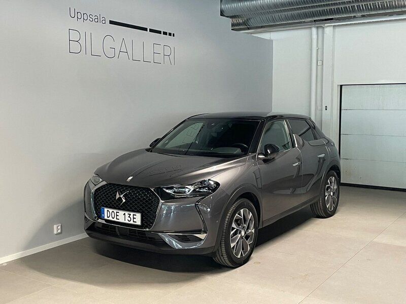 Grå Begagnad 2022 DS Automobiles DS3 Crossback E-Tense SUV | 239 900 kr (Lite dyr) - Bild 1/4