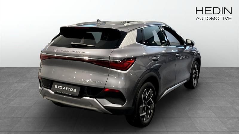 Begagnad BYD Atto 3 Design 150 kW (204 HK) 2022 Grå SUV