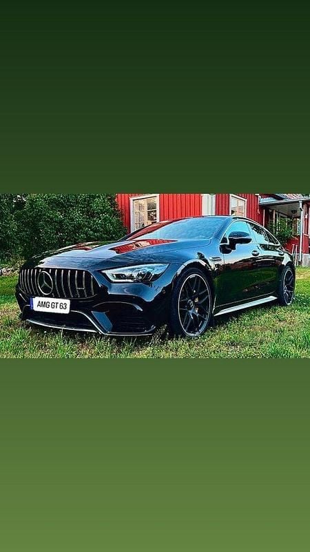 Svart Begagnad 2021 Mercedes AMG GT 63 AMG Sportkupé | 1 299 000 kr - Bild 1/4
