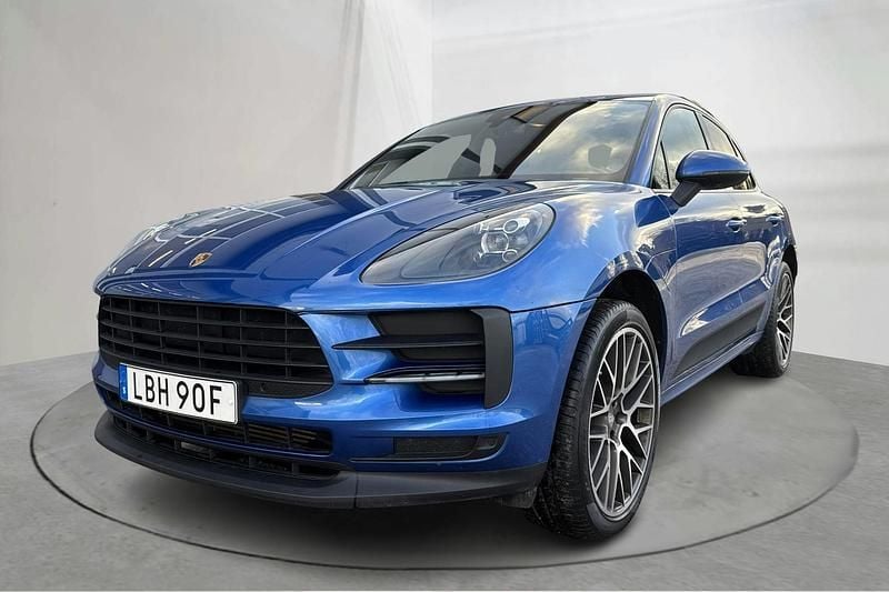 Blå Begagnad 2020 Porsche Macan SUV | 445 000 kr - Bild 1/4