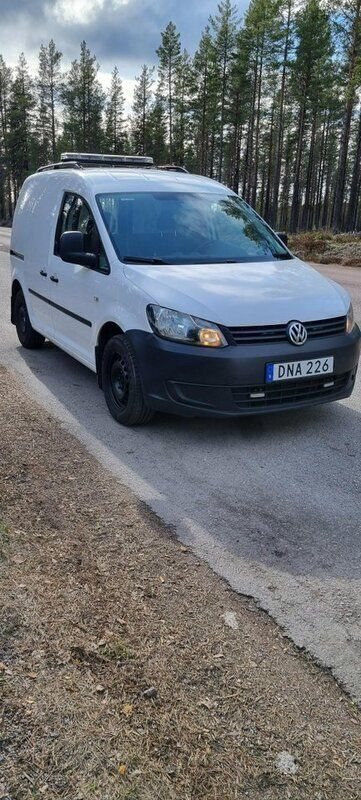 Vit Begagnad 2012 VW Caddy Minibuss | 60 000 kr (Marknadspris) - Bild 1/4