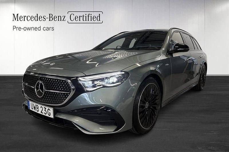 Begagnad Mercedes E300 AMG 313 HK (230 kW) 2025 Grön