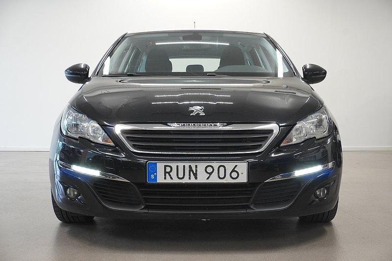 Svart Begagnad 2015 Peugeot 308 Active Kombi | 84 900 kr (Bra pris) - Bild 1/4