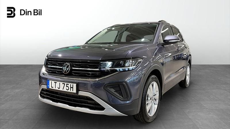 Grå Ny 2025 VW T-Cross Life SUV | 289 900 kr (Marknadspris) - Bild 1/4