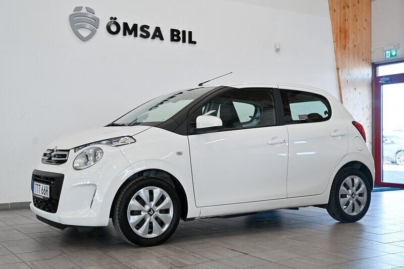 Vit Begagnad 2020 Citroën C1 Halvkombi | 86 800 kr (Bra pris) - Bild 1/4