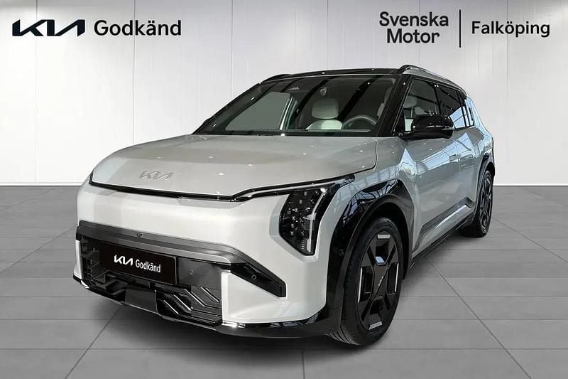 Grå Begagnad 2024 Kia EV3 GT-Line SUV | 529 200 kr (Marknadspris) - Bild 1/4