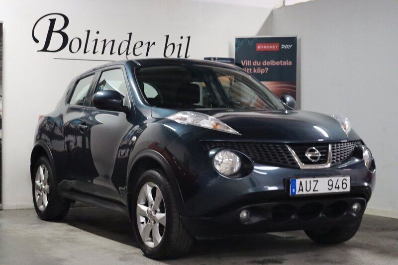 Mörkblå Begagnad 2010 Nissan Juke SUV | 79 800 kr (Marknadspris) - Bild 1/4