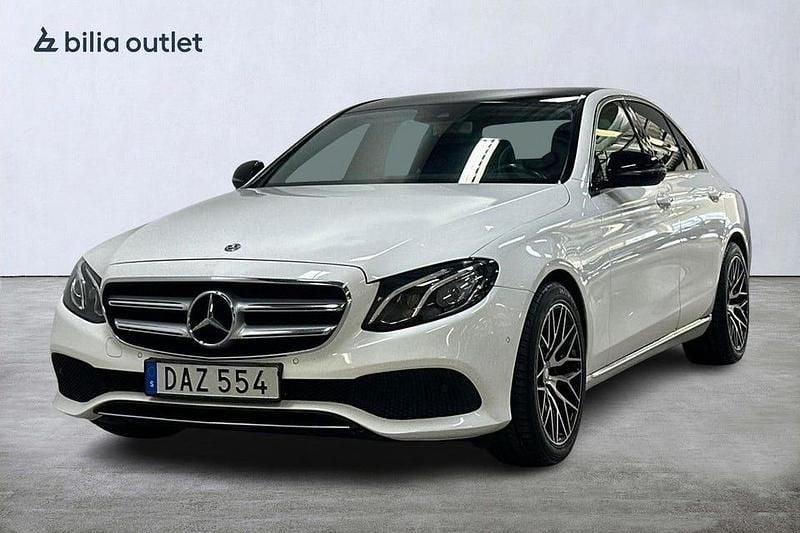 Vit Begagnad 2018 Mercedes E200 Avantgarde Sedan | 214 900 kr (Bra pris) - Bild 1/3