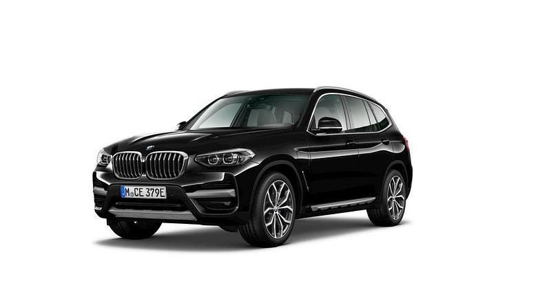 Svart Begagnad 2021 BMW X3 xLine SUV | 389 500 kr (Marknadspris) - Bild 1/4
